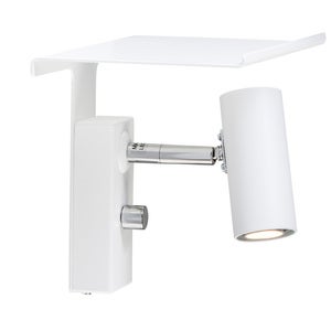 Cato Vägghylla Enkel Mattvit