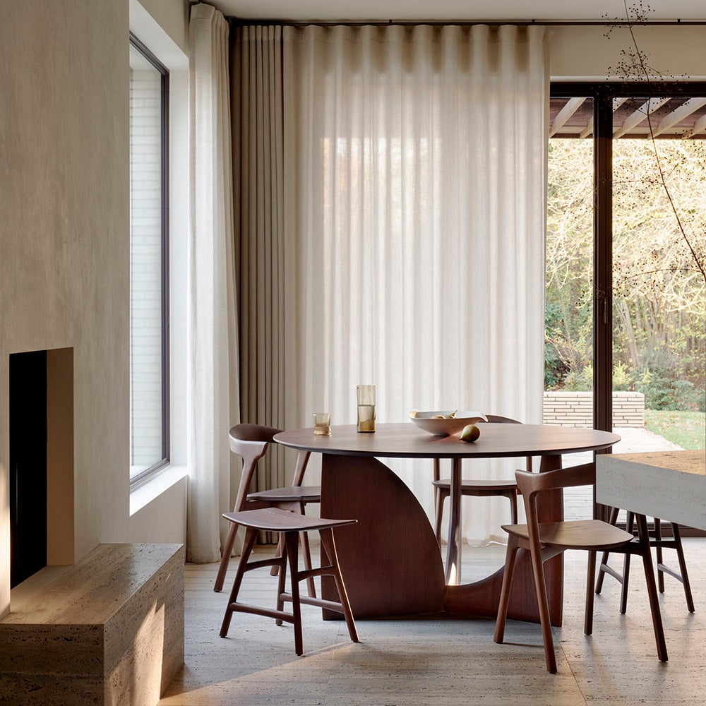 Osso Pall Brunlackad teak