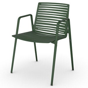 Zebra karmstol Dark Green