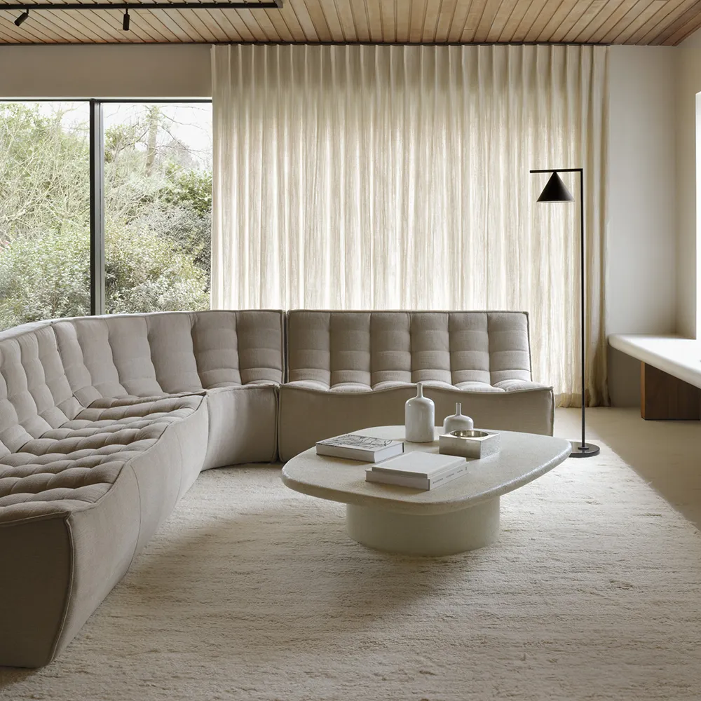 N701 2-sits soffa Ecru