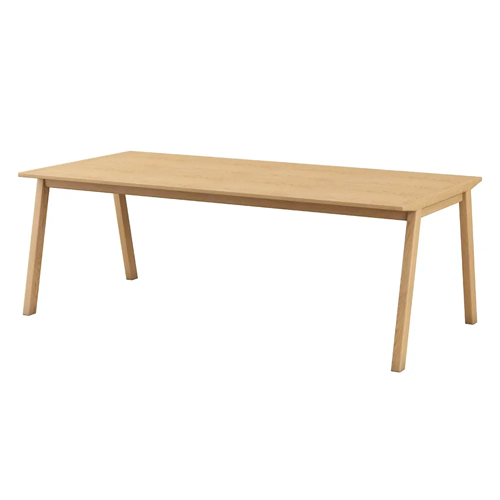 SM141 Matbord 100x209 cm Ek Naturoljad