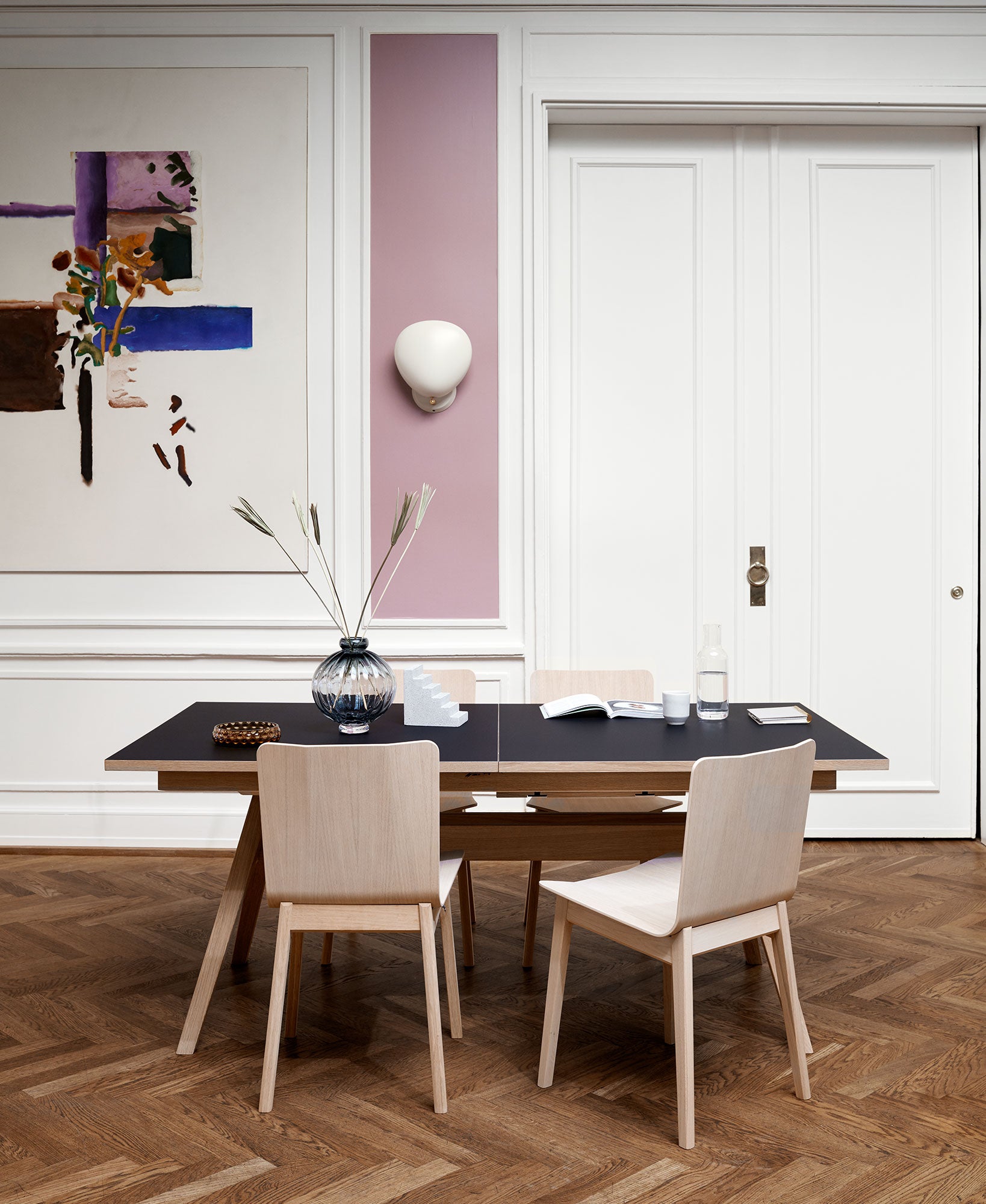 Sm11 Bord Ek Vitolja 183-275X100X74Cm 