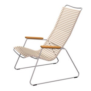 CLICK loungestol beige