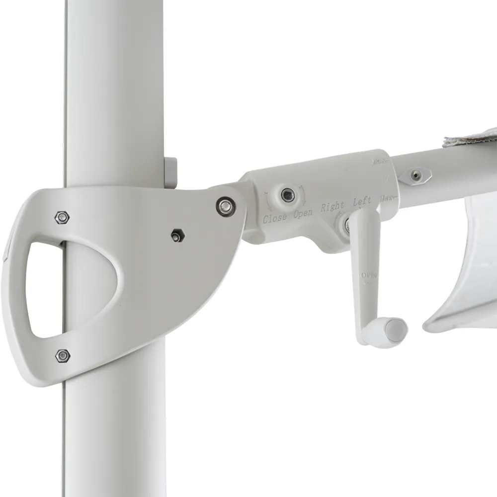 Cilento parasoll 350 cm Light Grey / Khaki