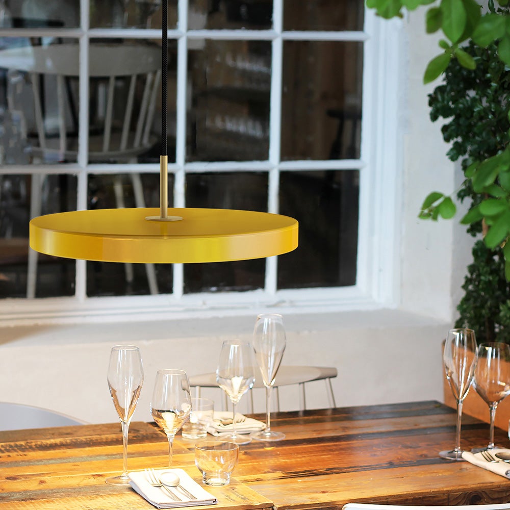 Asteria Pendellampa Mini Ø31 cm Saffron Yellow