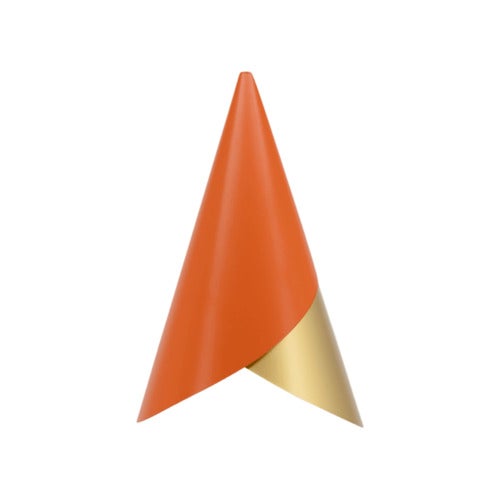 Cornet Lampskärm Nuance Orange/Brass