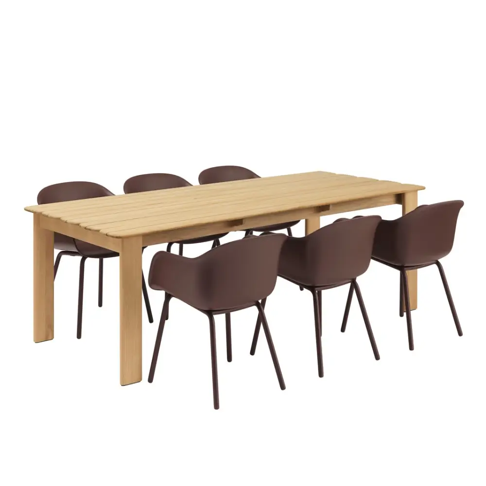 Utebord i Teak Assemble
