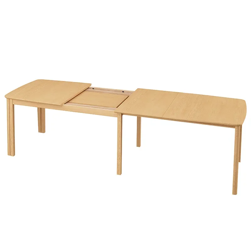 SM107 Matbord 101x160-316-368 cm Massiv naturoljad ek