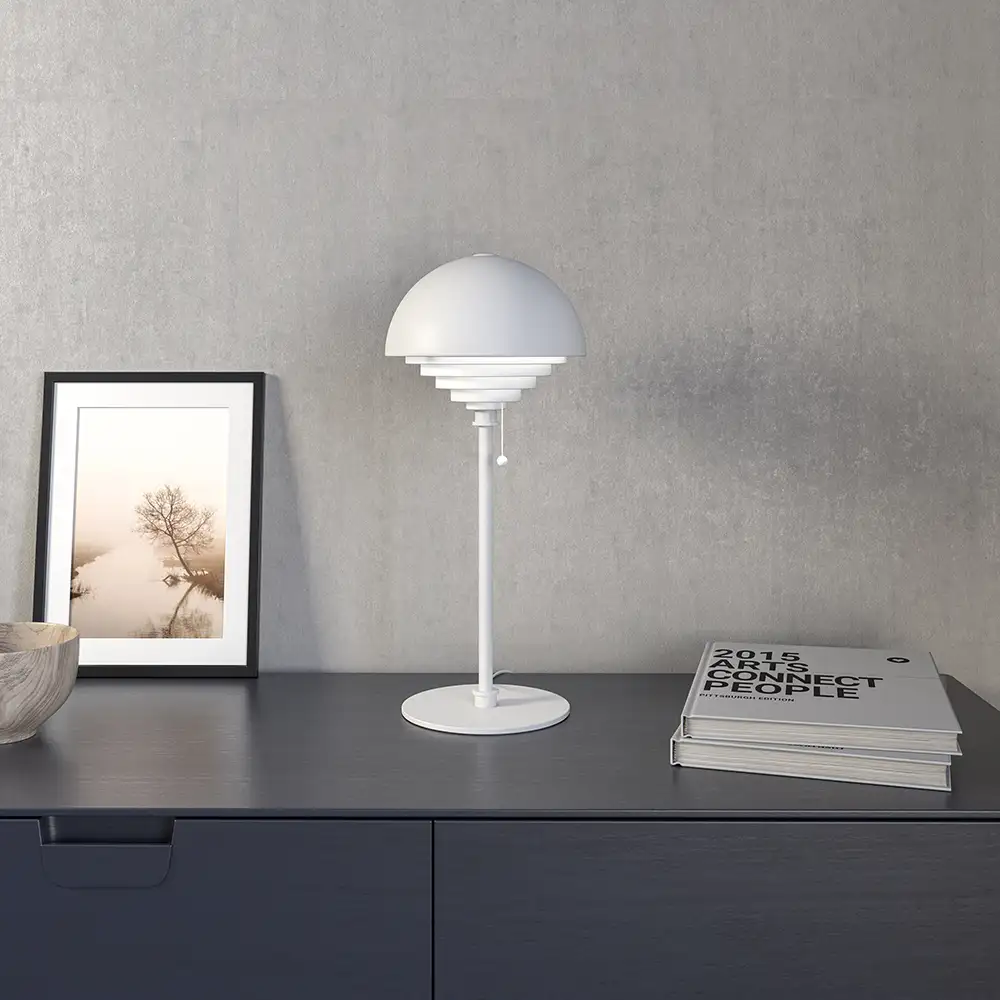 Motown bordslampa vit E27