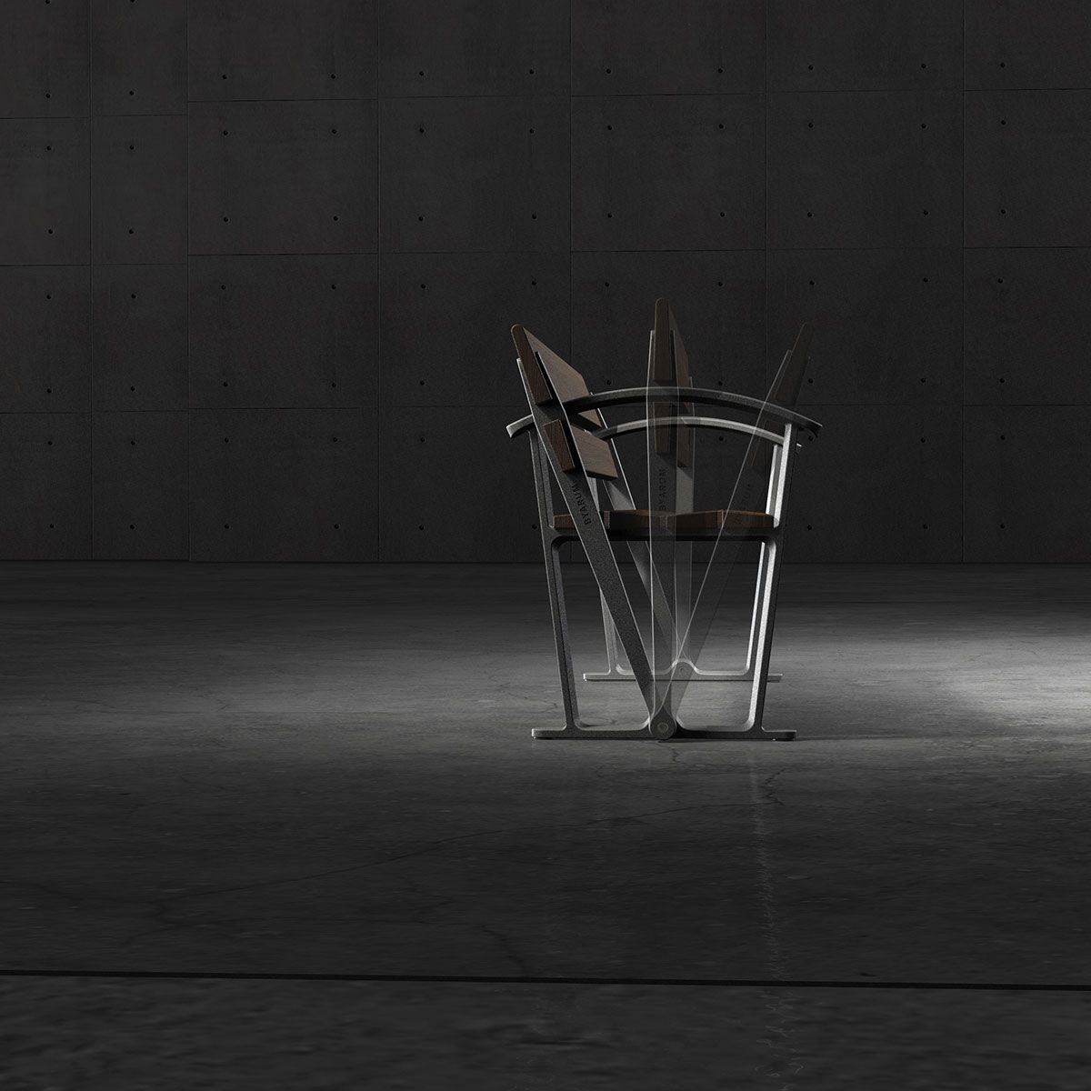 Waterloo svart aluminium