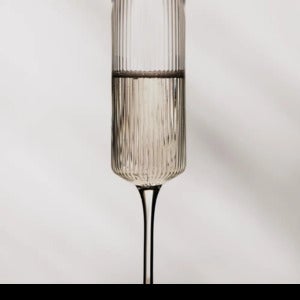 Champagneglas 2-pack Ripple Clear