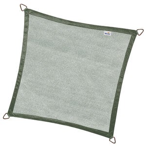 Coolfit solsegel kvadratiskt 360x360cm grön 