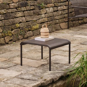 Dapple Soffbord 57x57 cm Dark Chocolate