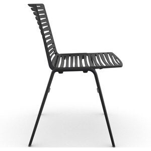Zebra matstol Black