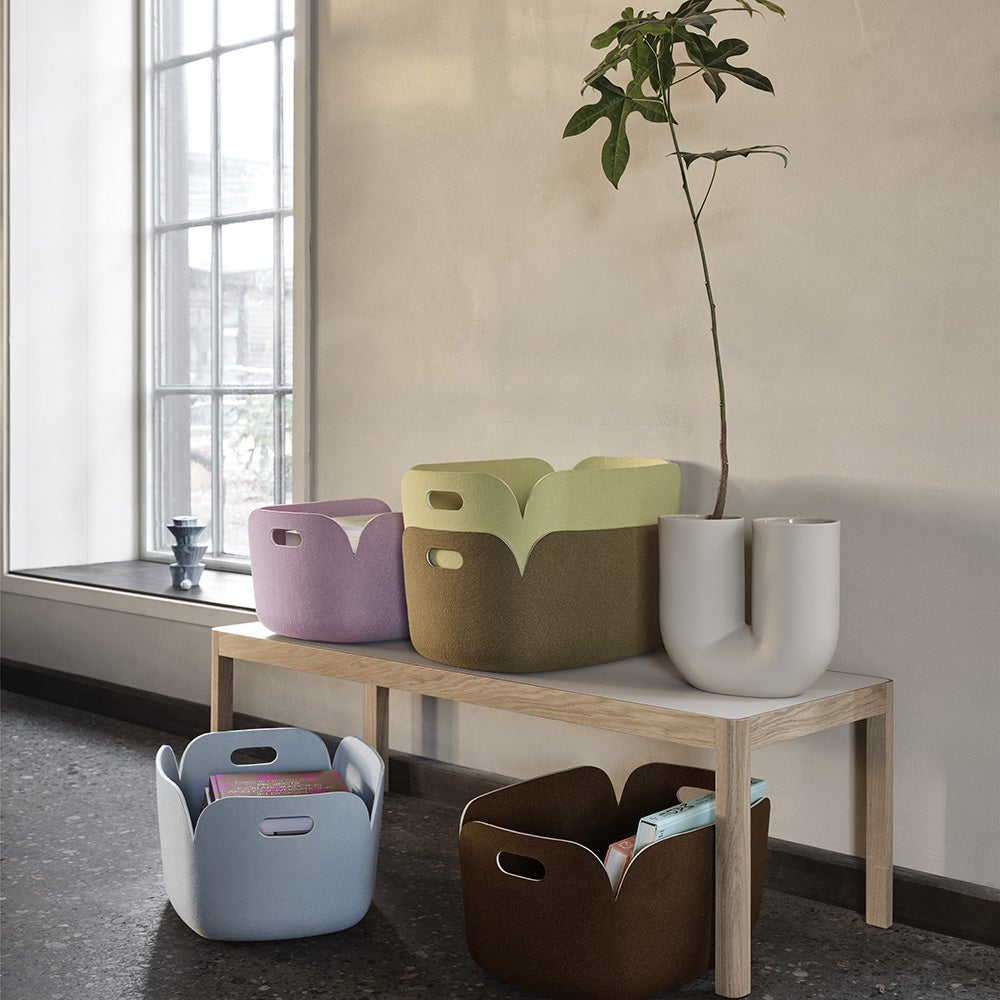 Restore Basket Förvaringslåda 48 x 35 cm - Light Blue 