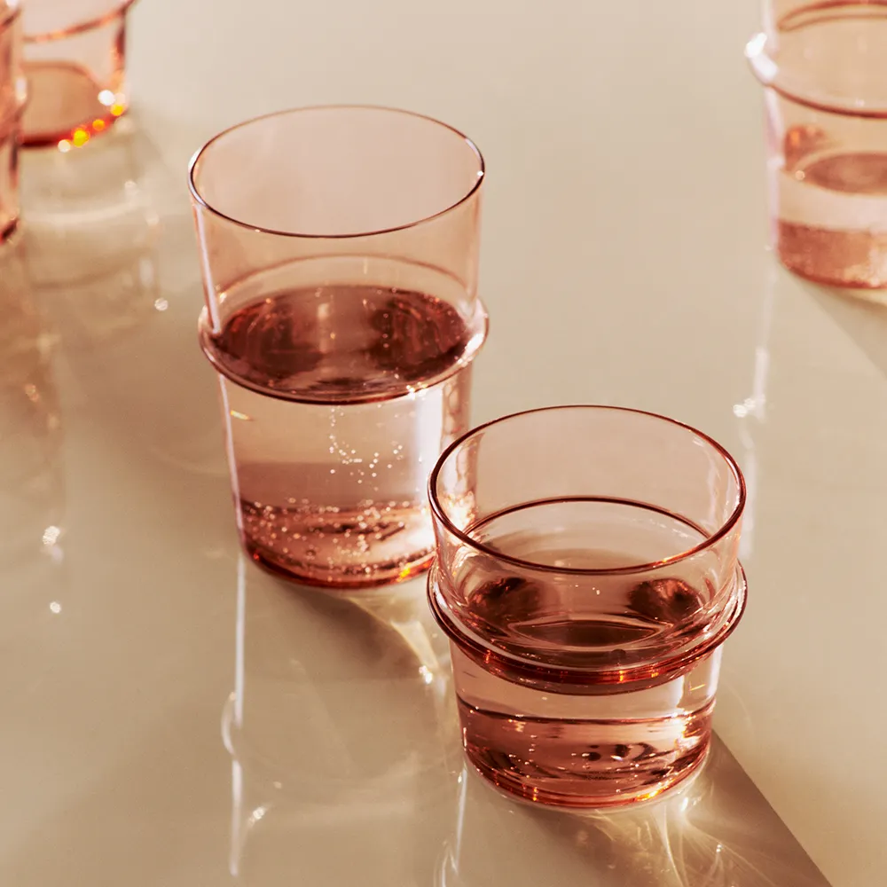 Boya Lågt dricksglas 2-pack - Blush