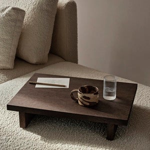 Kona Low sidobord - Dark Stained