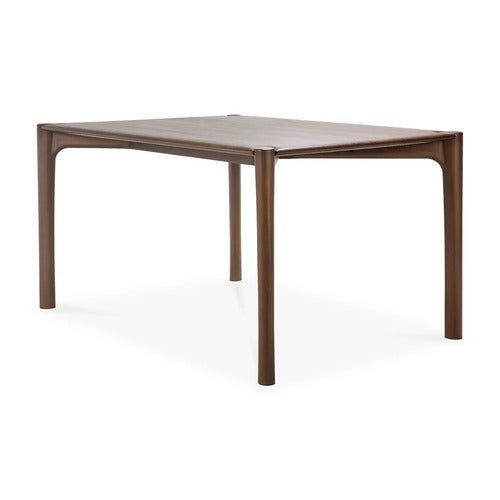 PI Matbord 80x160 cm Brunlackad teak