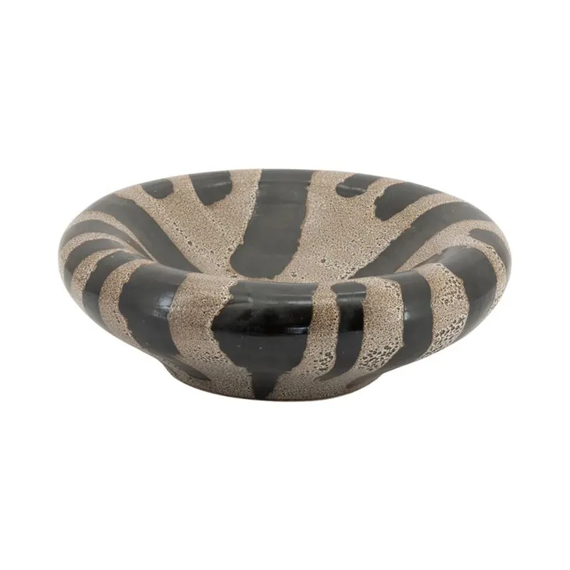 Zen small Skål 30x30x10,5 cm Stengods Multicolour
