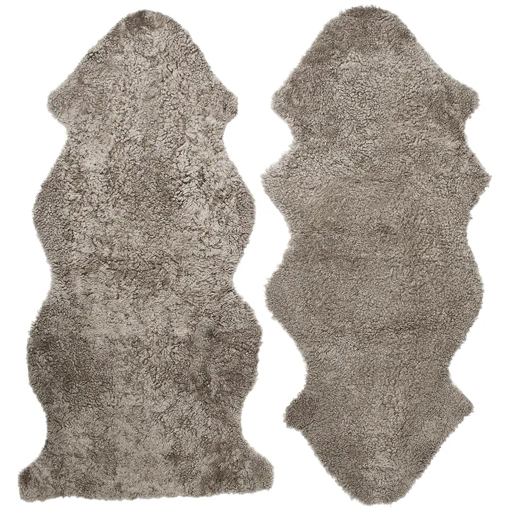  Curly fårskinn 1,5 Sahara/Lightbrown