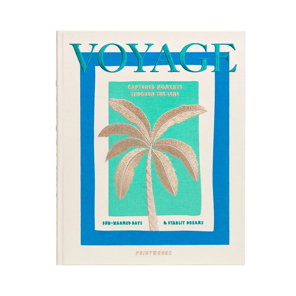 Broderat Fotoalbum - Voyage