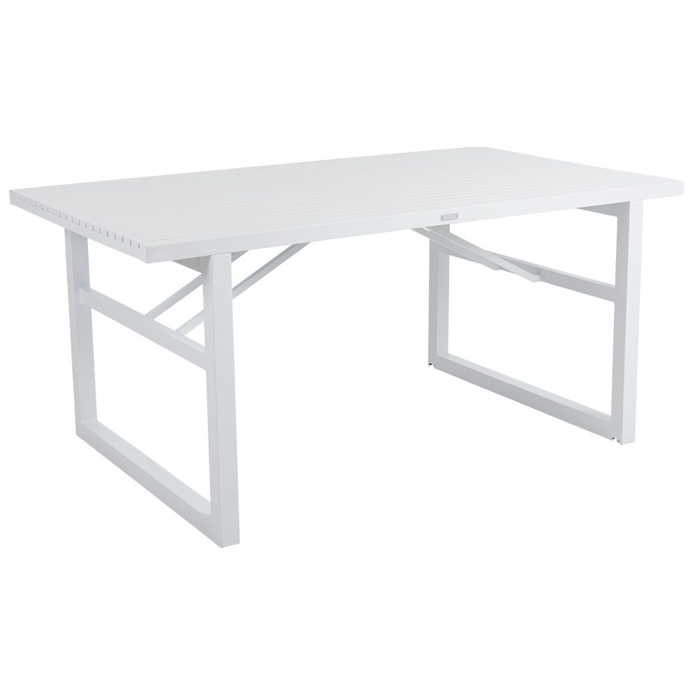 Vevi matbord 90x160 cm vit 