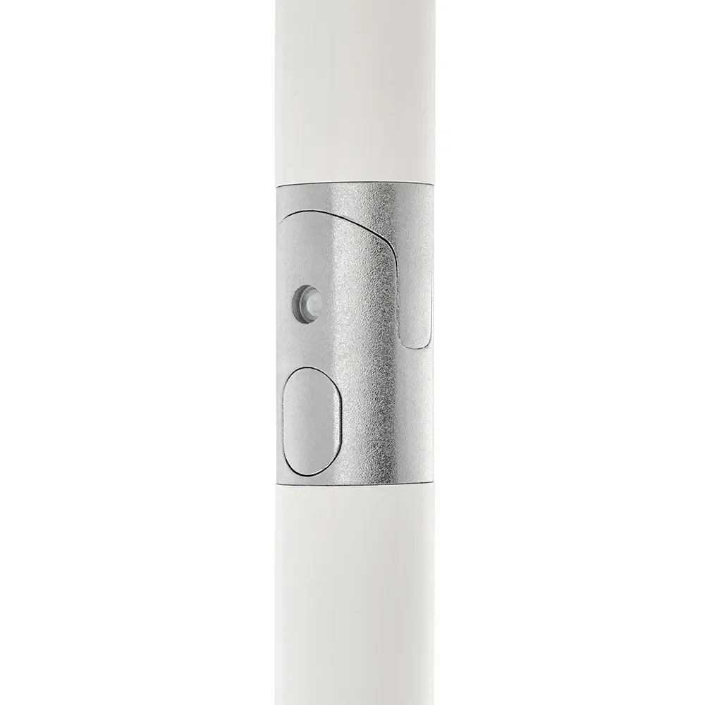 Smart parasoll 200x200 cm matt white Kat.5 570 Steel Stripe