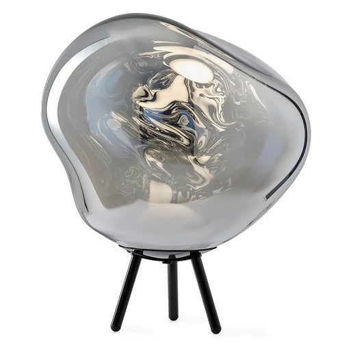 Melt Portabel Large golvlampa Silver LED