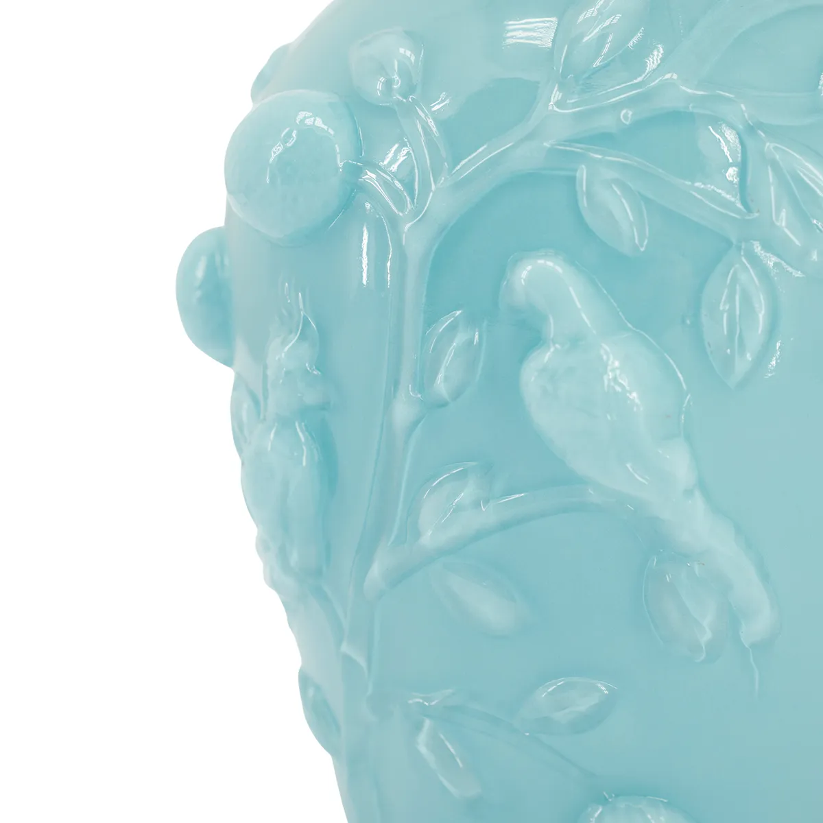 Munblåst vas Aru H22 cm Light Blue