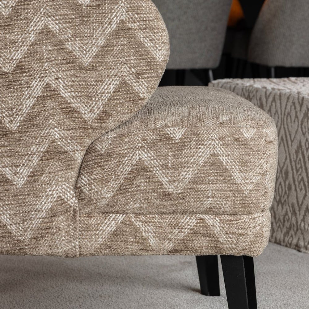 Barrington tygfåtölj- Aurelia W light brown