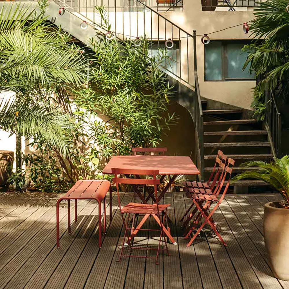 Bistro bord 117 x 77 cm Red Ochre