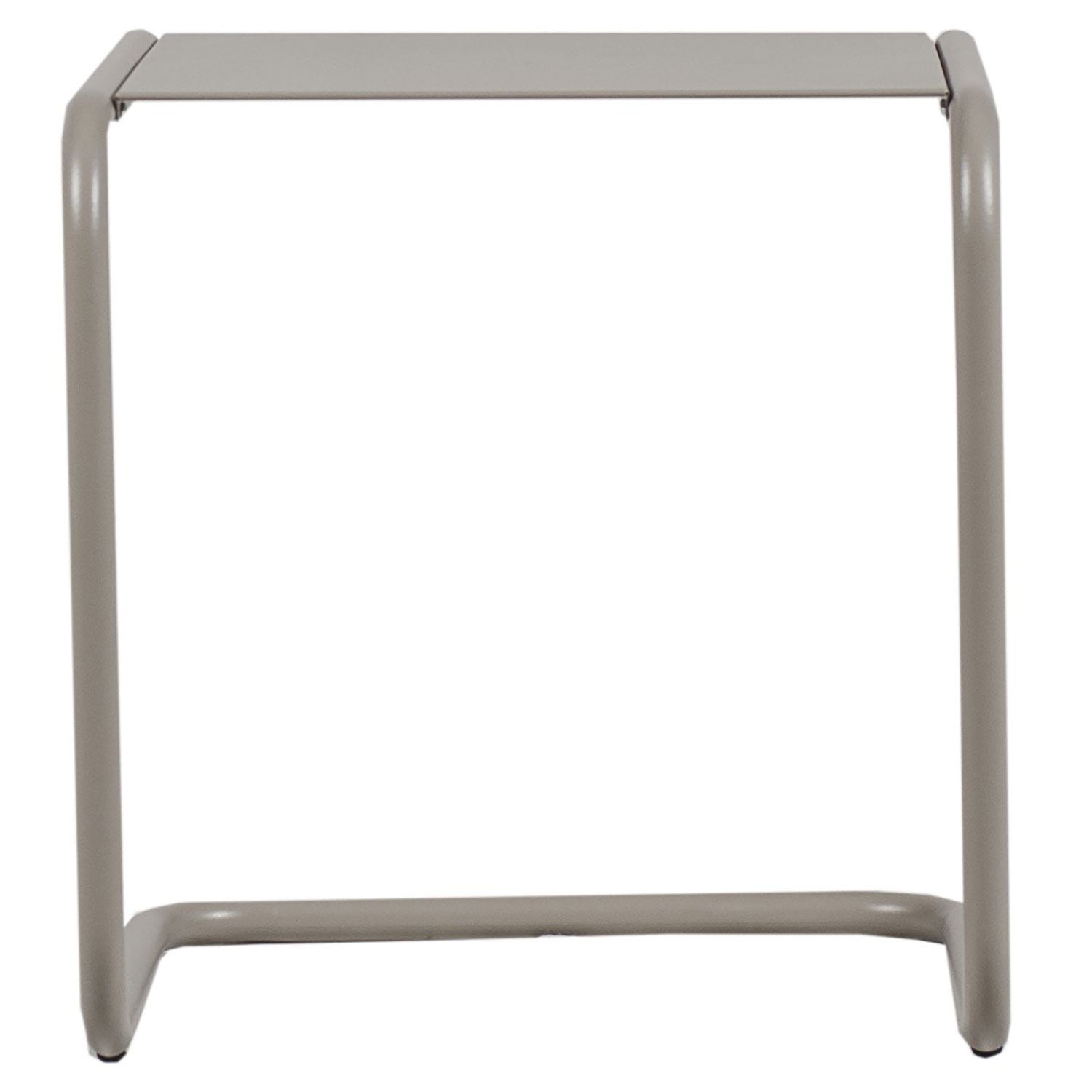Club table cappuchino/cappuchino aluminium 