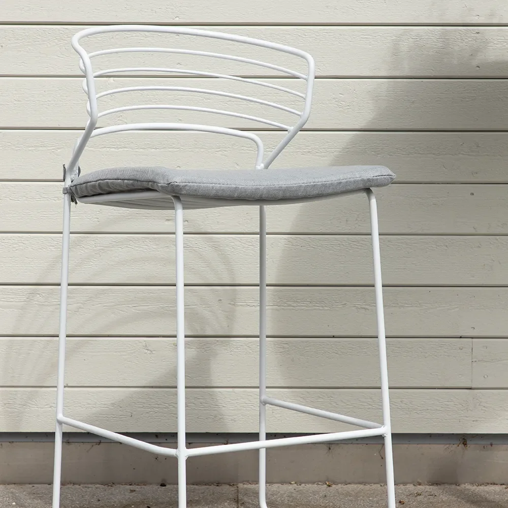 Milano Barstol vit 4-pack 