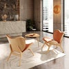 A Conversation Piece Loungestol Oak/Dunes Rost
