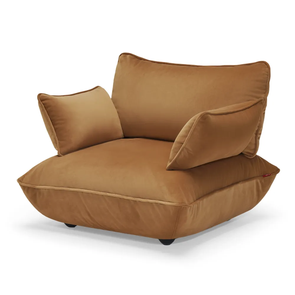 Fatboy Sumo Loveseat Velvet Recycled Almond