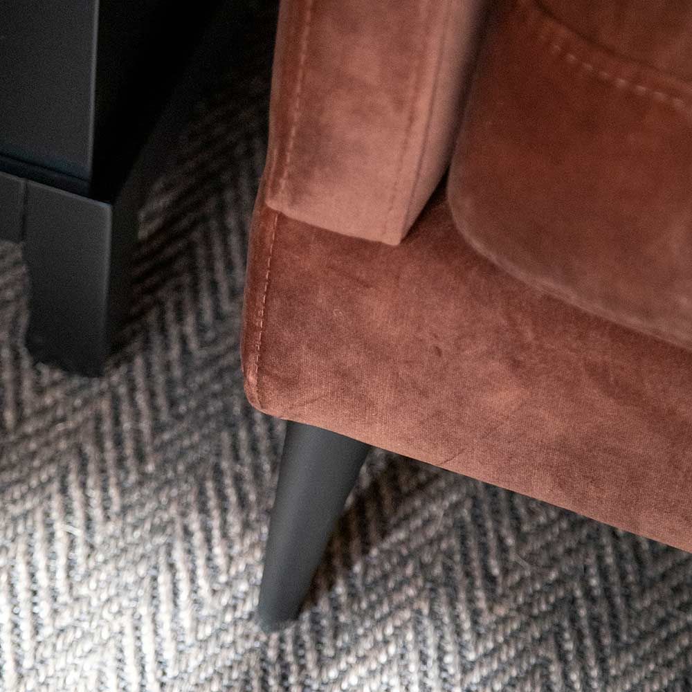 Andorra Fåtölj Velvet Hazel