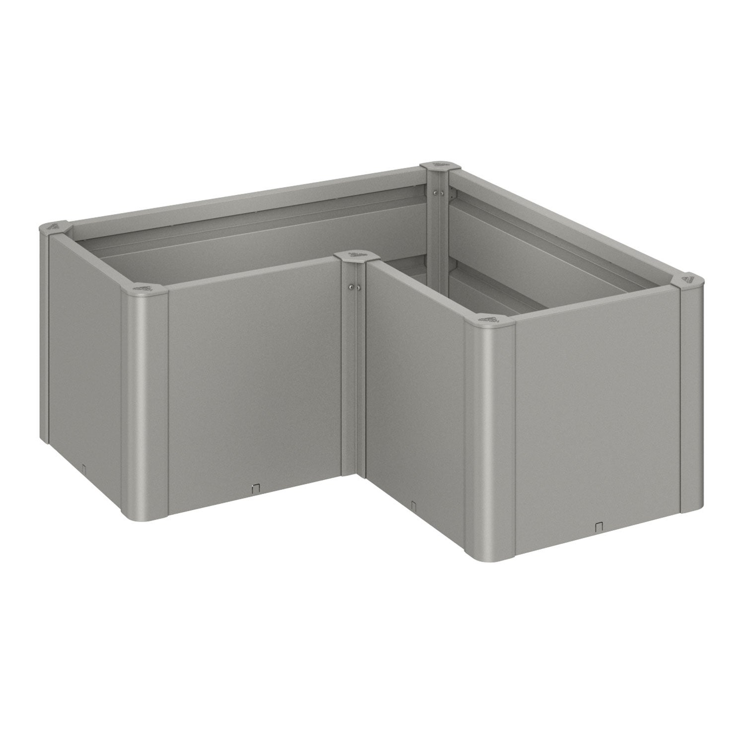 Belvedere planteringsbädd mini storlek l100 metallic kvarts-grå