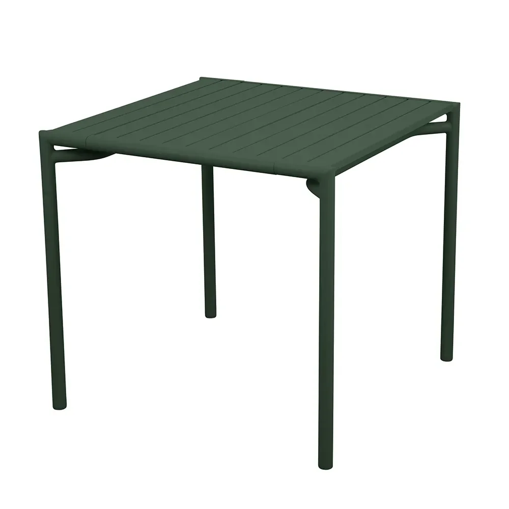 Bliss matbord Dark green, aluminium
