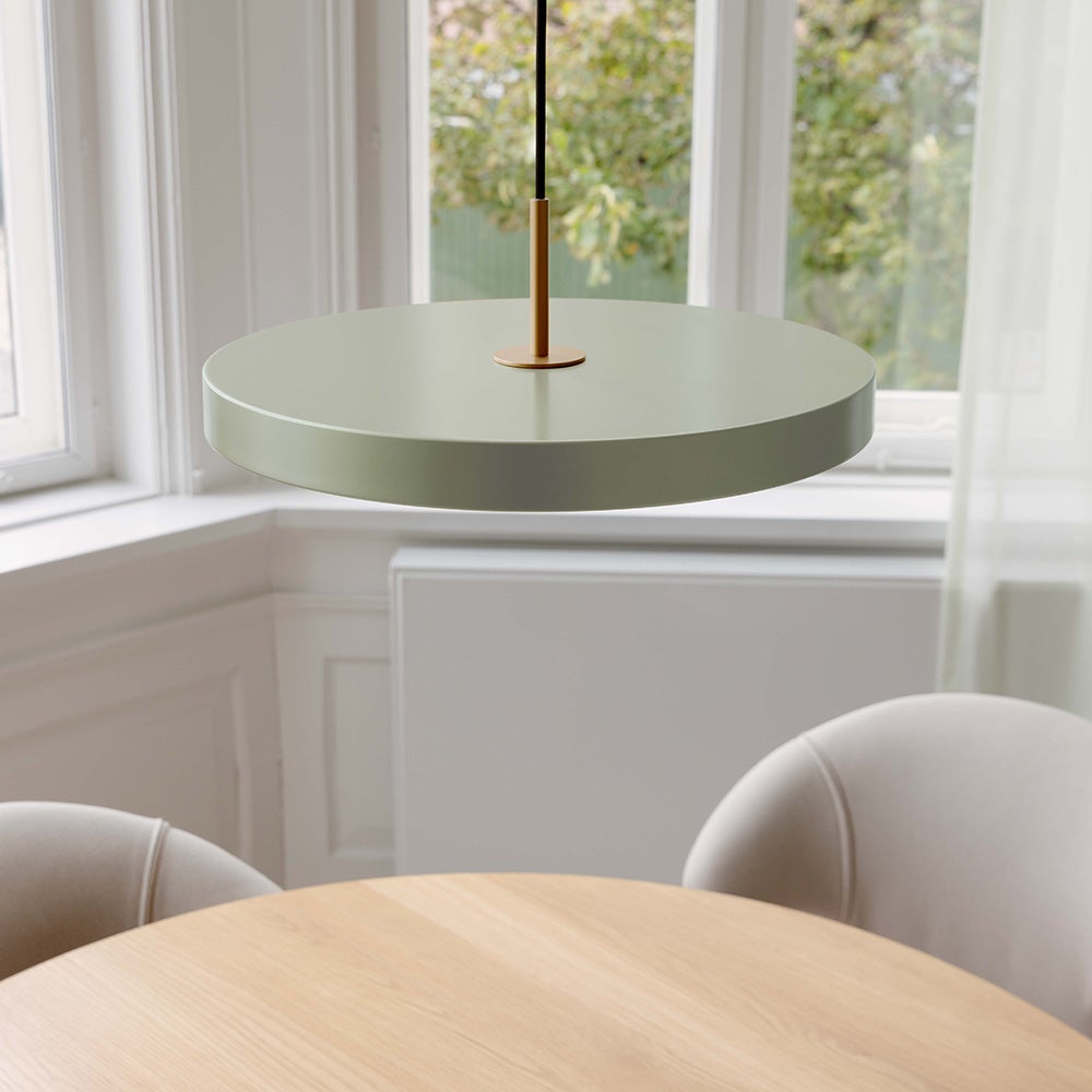 Asteria Plus Taklampa Ø43 cm Brass Nuance Olive