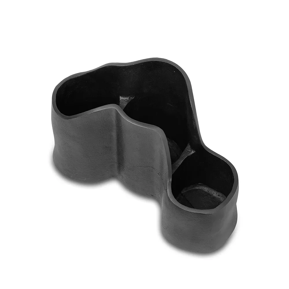 Yama Pencil Holder - Blackened Aluminium