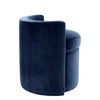 Hög fåtölj Arcadia Savona midnight blue