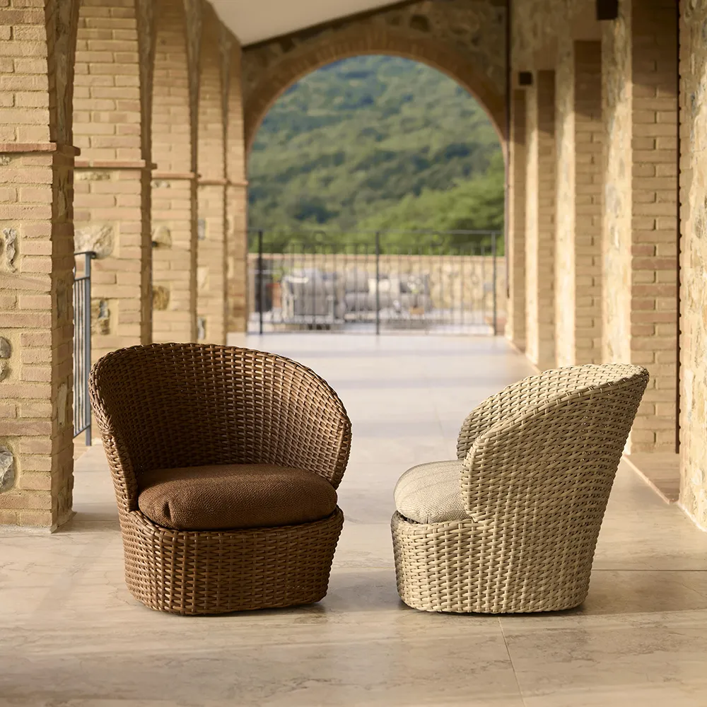 Coast Snurrfåtölj Umber brown