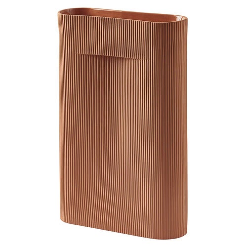 Ridge Vas H: 48,5 cm Terracotta