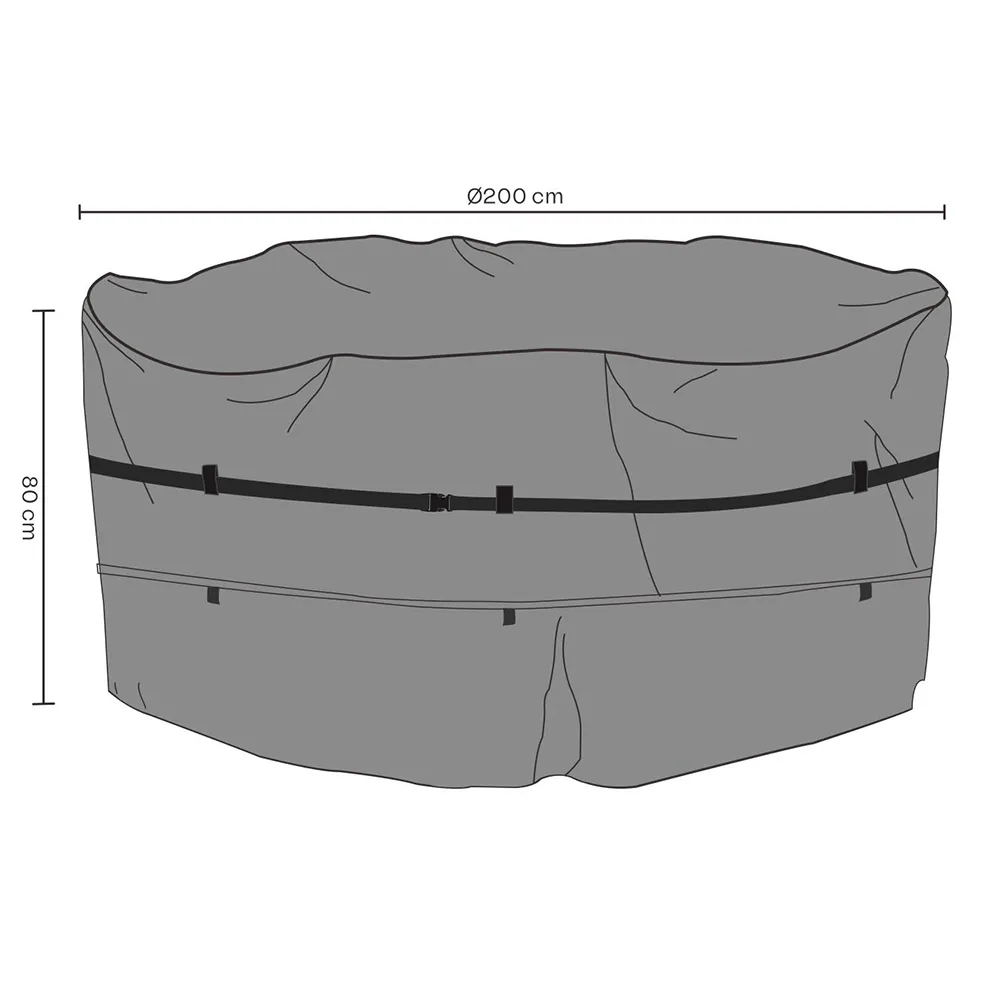 Brafab Möbelskydd Runt 200×80 cm Premium