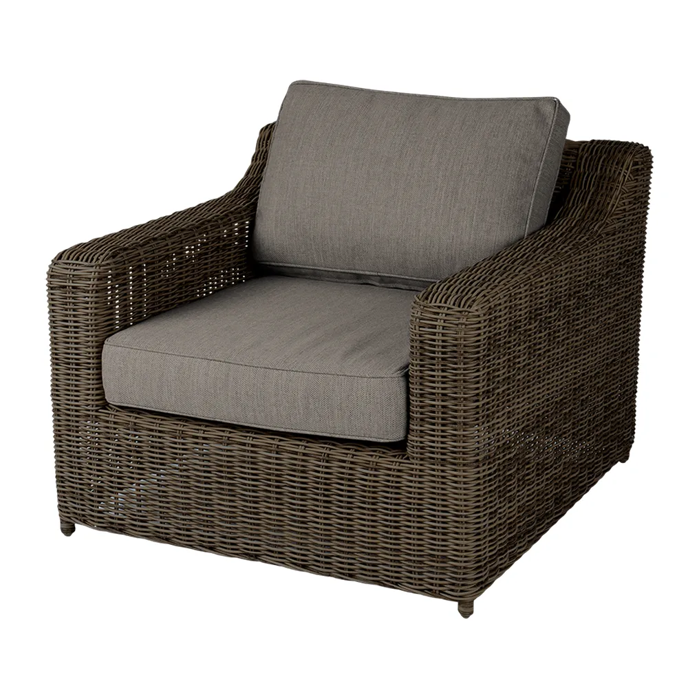 Glendon fåtölj  Dark brown / Soft moose