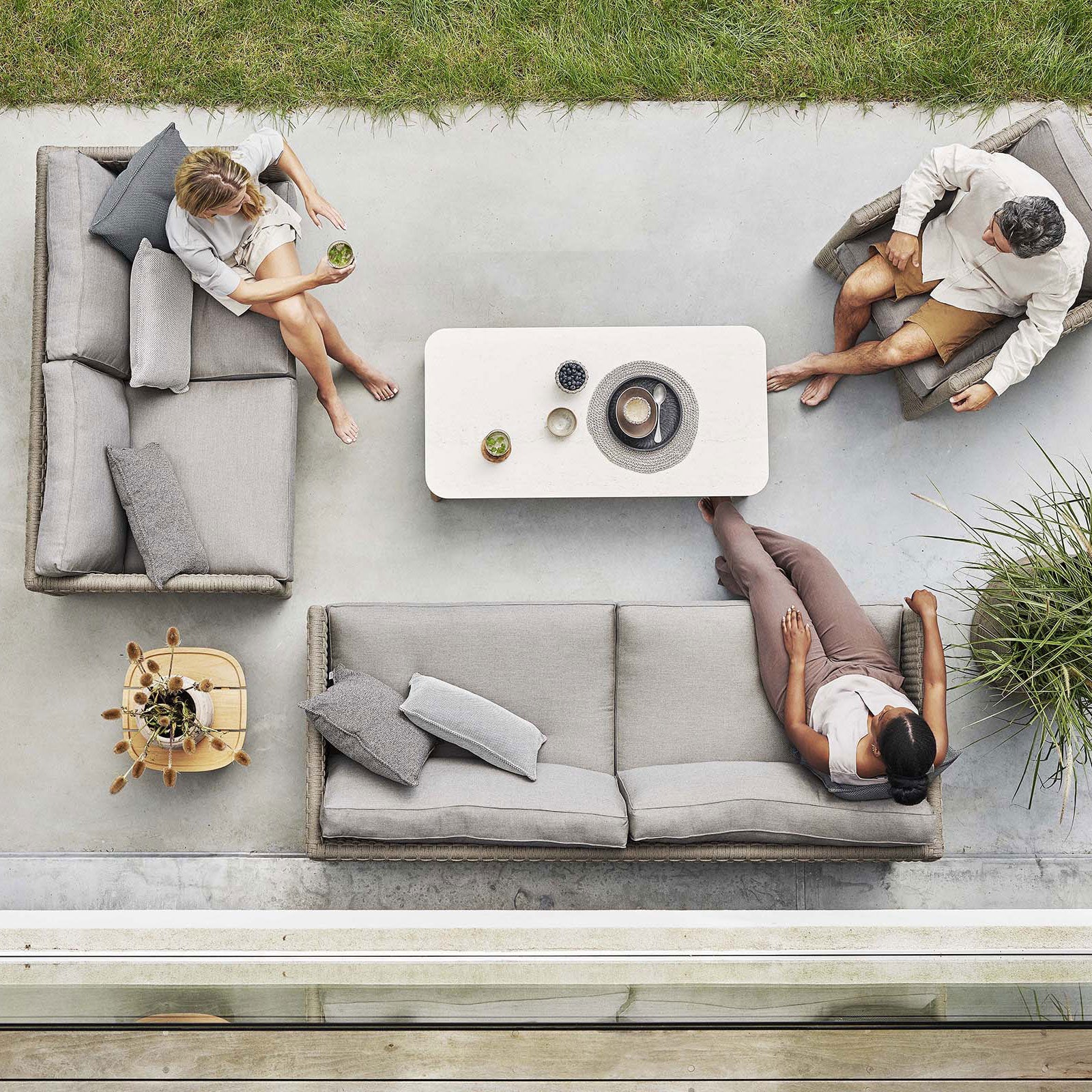 Diamond Fåtölj Taupe 