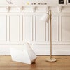 Pull golvlampa - Oak/White