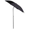 Elios parasoll 200 cm anthracite/grey steel 