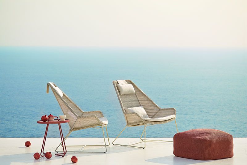 Breeze Loungefåtölj Vit 