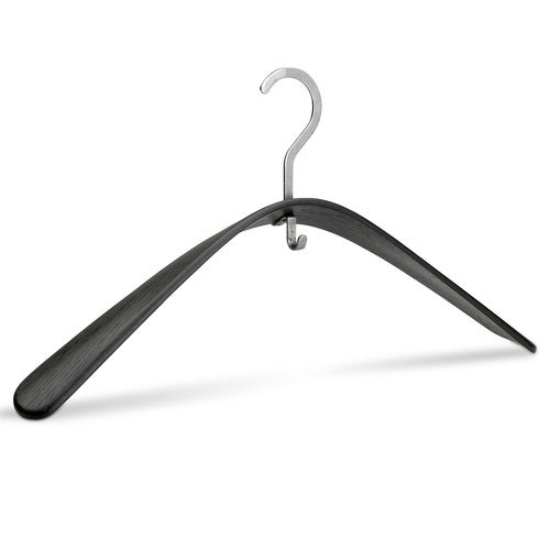 Pilot Coat Hanger Oak Black Stainless Steel 